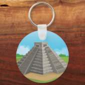 Schlüsselanhänger Pyramide der Sonne (Vorderseite)