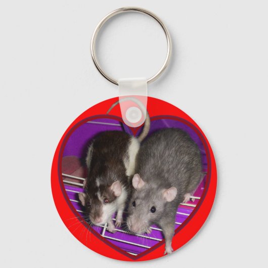 Schlüsselanhänger: Ratty Liebe Schlüsselanhänger (Vorderseite)