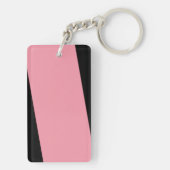 Schlüsselanhänger, rechteckiger doppelter mit schlüsselanhänger (Rückseite)