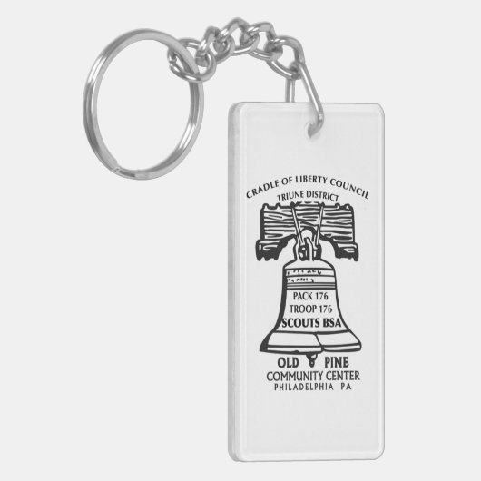 Schlüsselanhänger Rectangle - 176 (Vorderseite links)