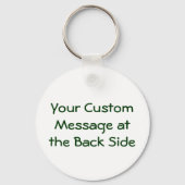 Schlüsselanhänger recycelnd Symbol (Rückseite)