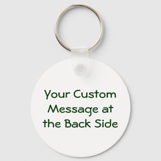 Schlüsselanhänger recycelnd Symbol (Rückseite)