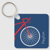 Schlüsselanhänger Rot und Weiß (Vorderseite)