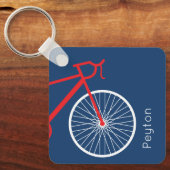 Schlüsselanhänger Rot und Weiß (Vorderseite)