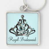 Schlüsselanhänger "Royal Bridessmaid" (Vorne)