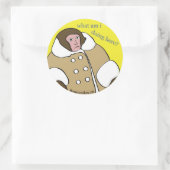 Schlüsselanhänger Runder Aufkleber (Tasche)