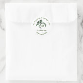 Schlüsselanhänger Runder Aufkleber (Tasche)