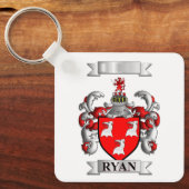 Schlüsselanhänger Ryan Nachname und Schild (Vorderseite)