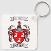 Schlüsselanhänger Ryan Nachname und Schild (Rückseite)