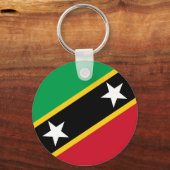 Schlüsselanhänger Saint Kitts und Nevis (Vorderseite)