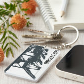 Schlüsselanhänger San Pedro Harbour Cranes (Vorderseite rechts)