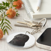 Schlüsselanhänger Scared Dog Meme (Vorderseite rechts)