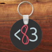 Schlüsselanhänger - Schwarz (Vorderseite)