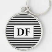 Schlüsselanhänger Schwarz/Weiß (Vorne)