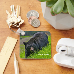 Schlüsselanhänger-Schwarzer Bär Schlüsselanhänger