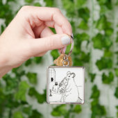 Schlüsselanhänger Sic Incipit Pestis (Hand)