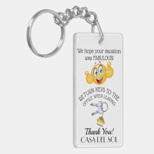 Schlüsselanhänger - Siehe beides (Vorderseite links)