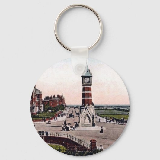 Schlüsselanhänger - Skegness-Uhr-Turm (Vorderseite)