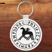 Schlüsselanhänger Sleipnir Shield (Vorderseite)