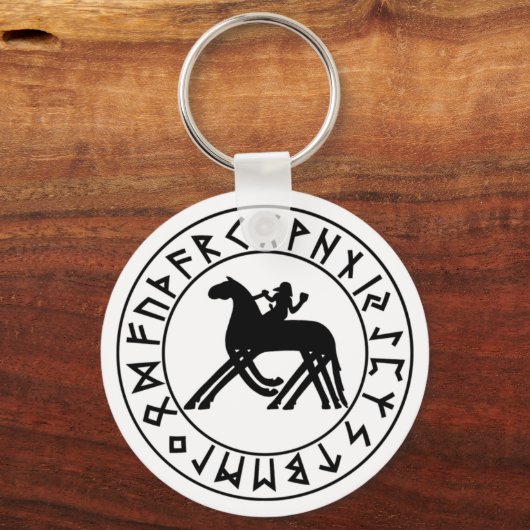 Schlüsselanhänger Sleipnir Shield (Vorderseite)
