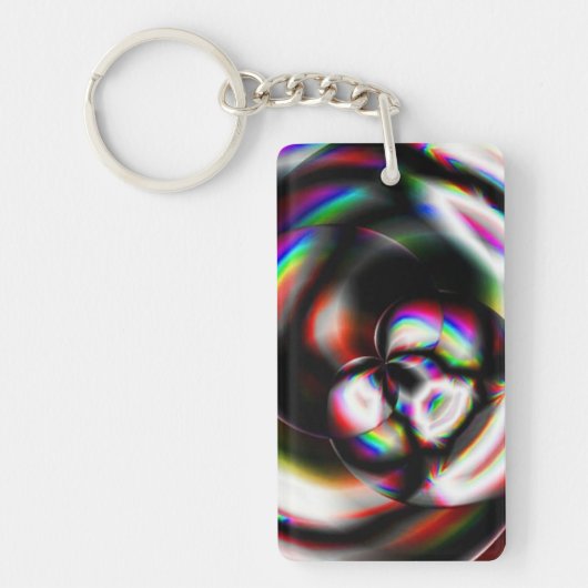 Schlüsselanhänger Spectrum Swirl (Vorderseite)