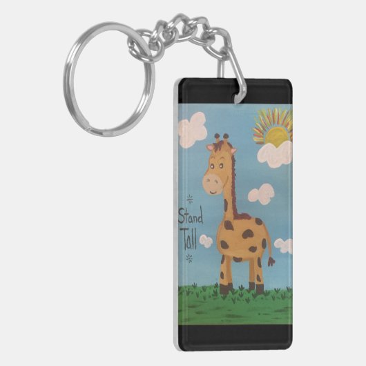 Schlüsselanhänger "Stand Tall" (Vorderseite links)