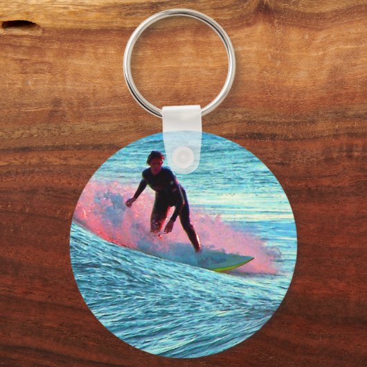 Schlüsselanhänger "Sunset Rush" (Vorderseite)