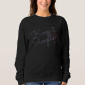 Schlüsselanhänger Sweatshirt (Vorderseite)