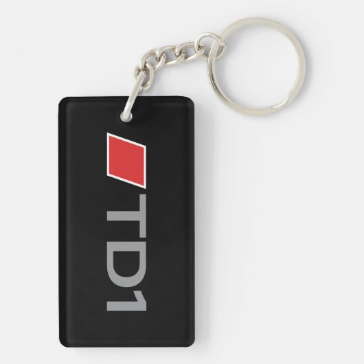 Schlüsselanhänger TD1 (Rückseite)