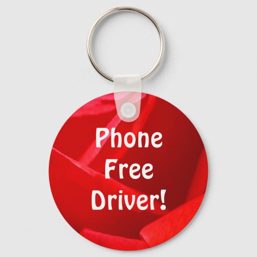 Schlüsselanhänger "Text nicht schreiben und fahren (Vorderseite)