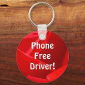 Schlüsselanhänger "Text nicht schreiben und fahren (Vorderseite)