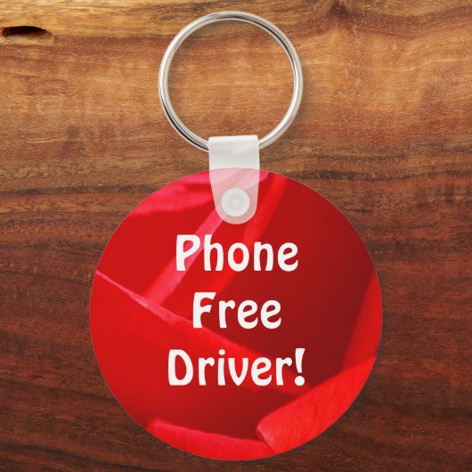 Schlüsselanhänger "Text nicht schreiben und fahren (Vorderseite)