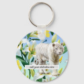 Schlüsselanhänger Tiger (Rückseite)