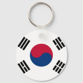 Schlüsselanhänger unter der Flagge Südkoreas (Vorderseite)