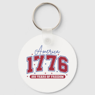 Schlüsselanhänger USA 250. Jubiläum Patriotischer