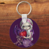 Schlüsselanhänger "Valentine Dragon" (Vorderseite)
