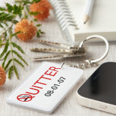 Schlüsselanhänger verlassen (Vorderseite rechts)