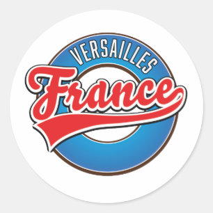 Schlüsselanhänger Versailles France Runder Aufkleber