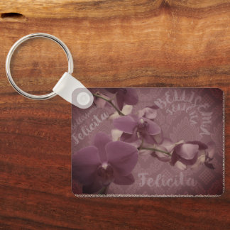Schlüsselanhänger vintage floral