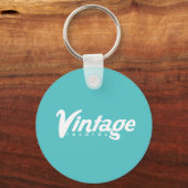 Schlüsselanhänger Vintager Platten (Vorderseite)