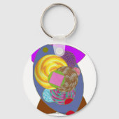 Schlüsselanhänger "Visionarisches Fahrzeug" (Vorderseite)