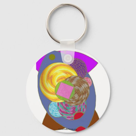 Schlüsselanhänger "Visionarisches Fahrzeug" (Vorderseite)