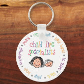 Schlüsselanhänger von Kinderlebensspezialisten (Vorderseite)