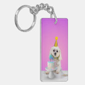 Schlüsselanhänger von Kuchen und Jungtieren (Vorderseite links)