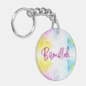 Schlüsselanhänger von Rand - Bismillah Pink (Vorderseite links)