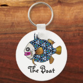 Schlüsselanhänger von tropischen Fischen - 01 (Vorderseite)