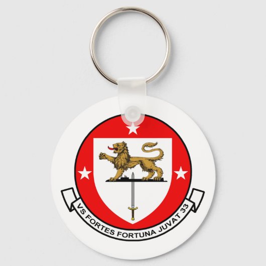 Schlüsselanhänger, VS-33 SCREWBIRDS FORTES FORTUNA Schlüsselanhänger (Vorderseite)