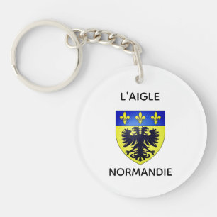 Schlüsselanhänger - Wappen von L'Aigle - Normandie