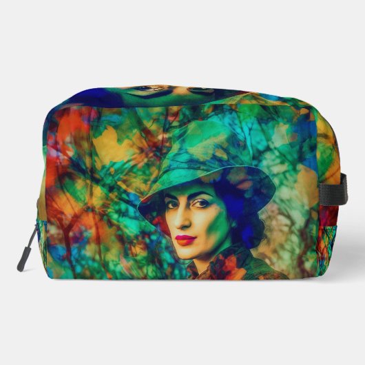 Schlüsselanhänger Waschbeutel (Rückseite)