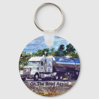 Schlüsselanhänger "White Fuel Tanker Truck Drivers